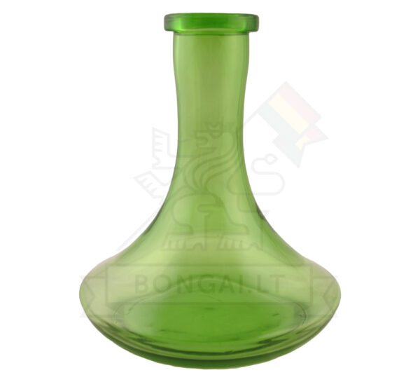 Vesipiibu vaas Green Craft 27 cm – roheline läbikumav vesipiibu kolb