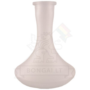 Vesipiibu vaas White Matte Craft 27 cm – valge mati pinnaga vesipiibu kolb