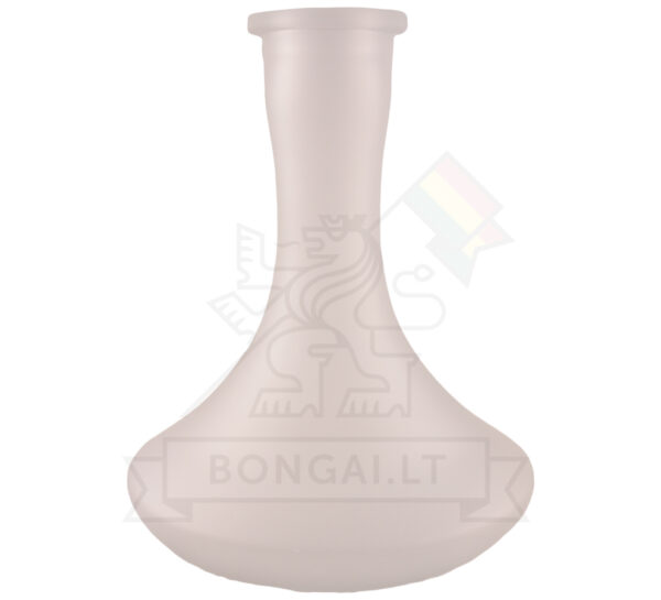 Vesipiibu vaas White Matte Craft 27 cm – valge mati pinnaga vesipiibu kolb