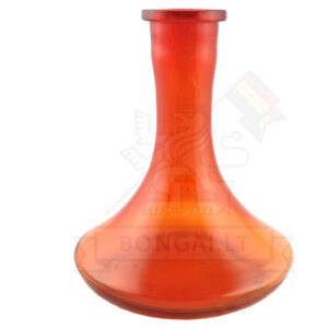 Vesipiibu vaas "Red Craft" 27 cm – rubiinpunane läbikumav vesipiibu kolb