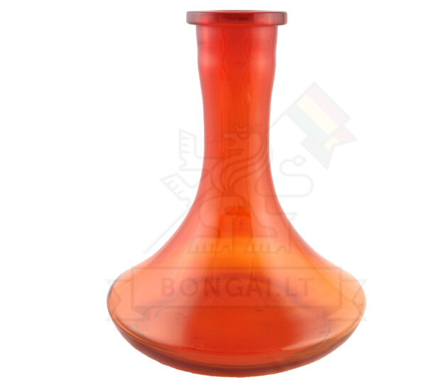 Vesipiibu vaas "Red Craft" 27 cm – rubiinpunane läbikumav vesipiibu kolb