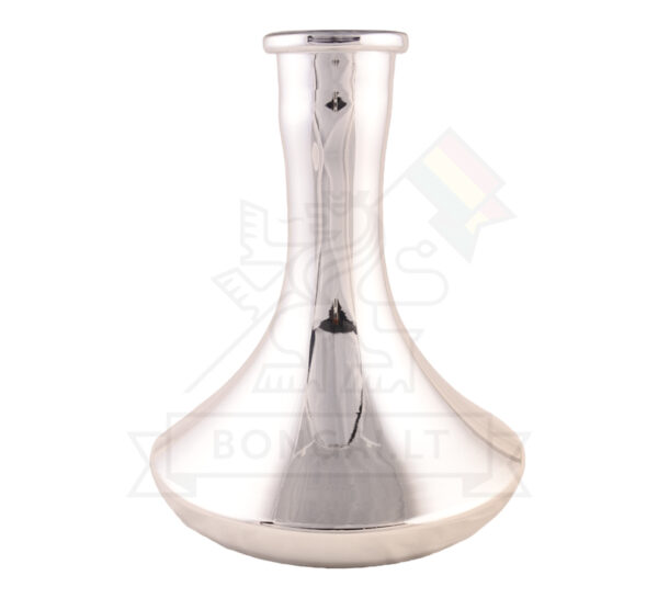 Vesipiibu vaas "Silver Coated Craft" 27 cm – hõbedase peegelkattega vesipiibu kolb