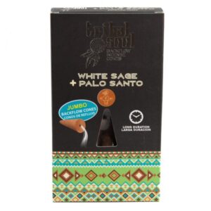 Tribal Soul White Sage Palo Santo Backflow Viirukid
