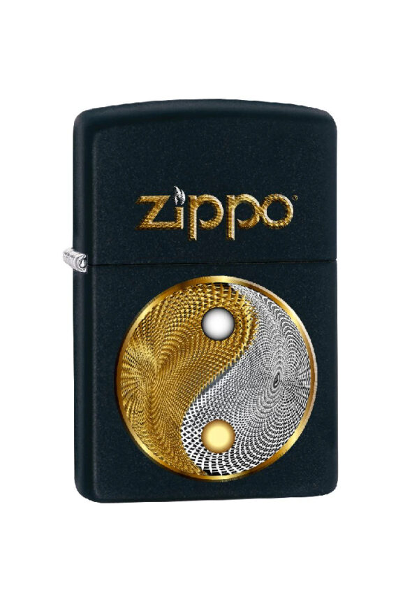 Zippo välgumihkel 218 Abstract Ying Yang Zippo välgumihkel 218 Abstract Ying Yang