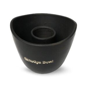 Large Black Smudge Bowl Suitsutamisalus