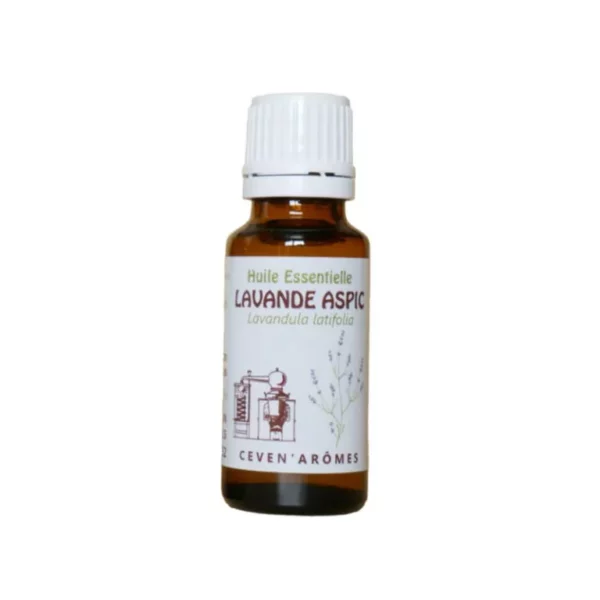 Céven’Arômes 100% puhas Laialehelise lavendli eeterlik õli 20 ml Céven’Arômes 100% puhas Laialehelise lavendli eeterlik õli, 20 ml