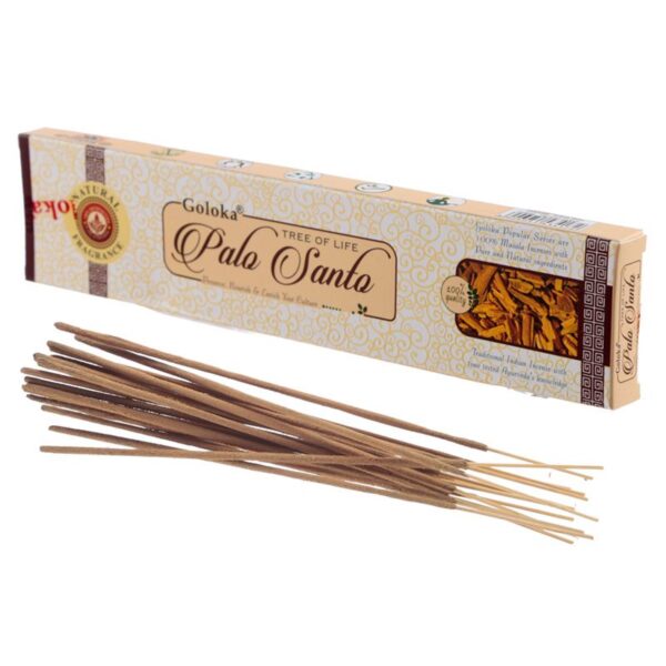 goloka-palo-santo-viirukid-15g Goloka Tree of Life Palo Santo naturaalsed viirukid Indiast, 15g.