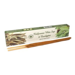 Green Tree Californian White Sage Eucalyptus naturaalsed Viirukid 15gr