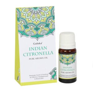 Goloka Indian Citronella aroomiõli 10 ml.
