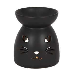 Black Cat Cut-Out keraamiline aroomilamp