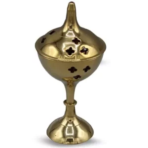 Brass Pyali viirukihoidja