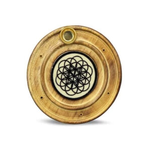 Wooden Seed of Life Viirukihoidja