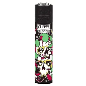 Süütaja Clipper Skulls and Flowers #1