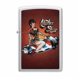 Süütaja Zippo Barber Shop Pinup