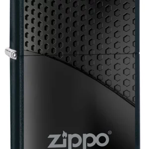 Süütaja Zippo Black Hexagon Design