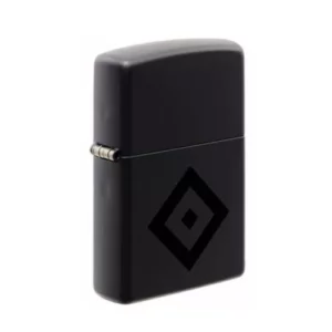 Zippo välgumihkel Black Matte Rhombus