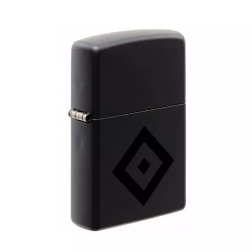 Zippo välgumihkel Black Matte Rhombus Zippo välgumihkel Black Matte Rhombus