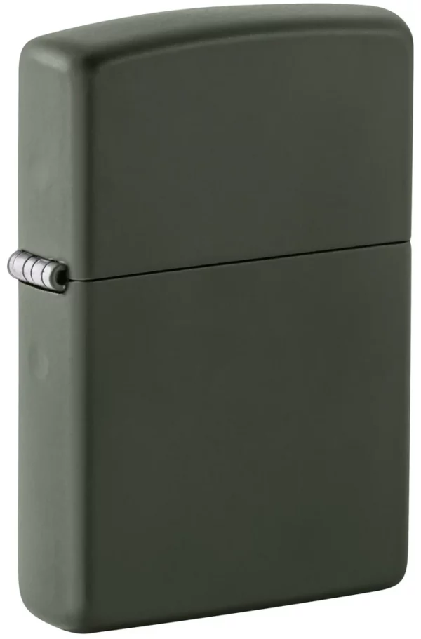 Ziebtuvelis-Zippo-Green-Matte-uzdaras.webp