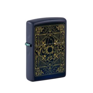 Süütaja Zippo Navy Blue Elements Design