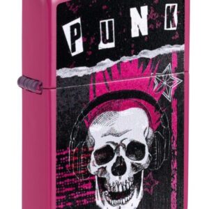 Zippo bensiinivälgumihkel Punk Skull 2 pungi stiilis kolju disainiga