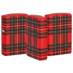 Süütaja Zippo Red Plaid