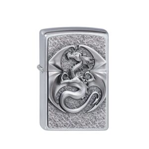 Süütaja Zippo Street Chrome 3D Dragon
