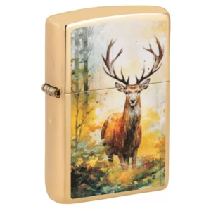 Süütaja Zippo Watercolor Deer Design