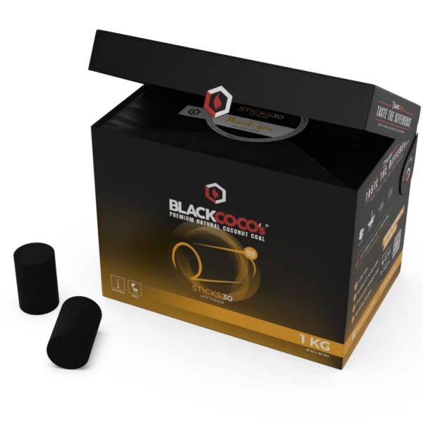 Blackcoco’s STICKS30 Hot Finger kookossöed Ø20×30 mm