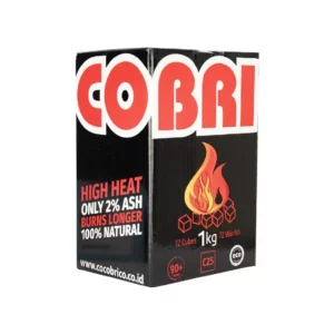 Naturaalne kookossüsi Cocobrico 25 mm. 1kg cocobrico-premium-hookah-charcoal-25mm