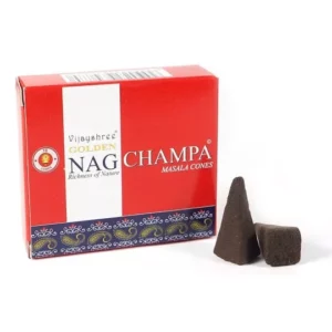 Golden Nag Champa naturaalsed Käbid Viirukid