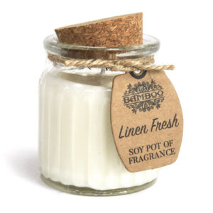 Sojavahast küünlad Linen Fresh