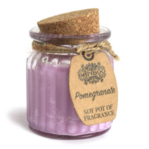 Sojavahast küünlad Pomegranate