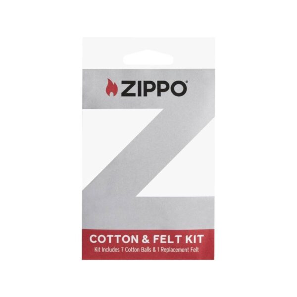 Zippo hoolduskomplekt vatt ja vilt (Cotton & Felt) Zippo hoolduskomplekt vatt ja vilt (Cotton & Felt)
