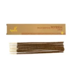 Ispalla Palo Santo ja Myrrh naturaalsete viirukite pakend ja pulgad Peruust