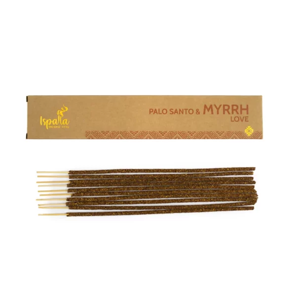 ispalla-palo-santo-myrrh-viirukid-karp Ispalla Palo Santo ja Myrrh naturaalsete viirukite pakend ja pulgad Peruust