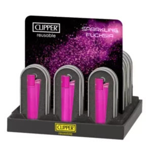 Clipper Metal Sparkling Fuchsia metallist tulemasin kinkekarbis