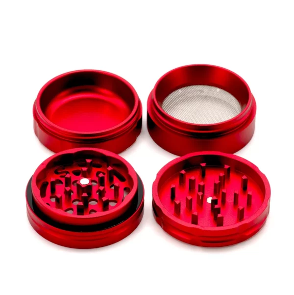 Futurola x Tyson 2.0 metallist grinder punane (herb grinder, гриндер)