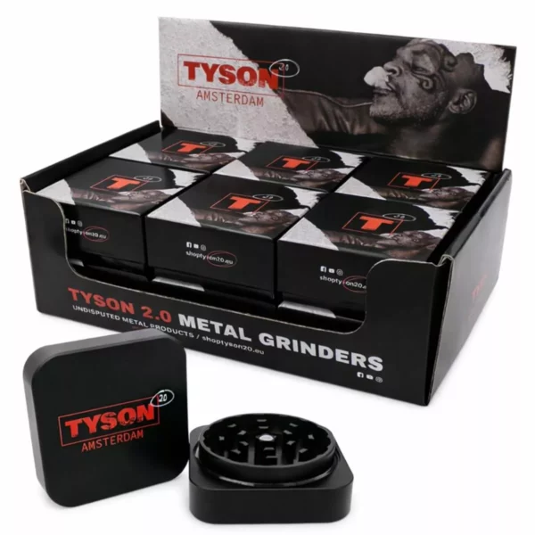 Kaheosaline Tyson 2.0 Amsterdam 54mm metallist grinder (herb grinder, гриндер