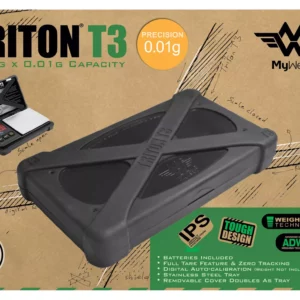 My Weigh Triton T3 400g 0.01g täppiskaal originaalpakendis IPS kaitsega